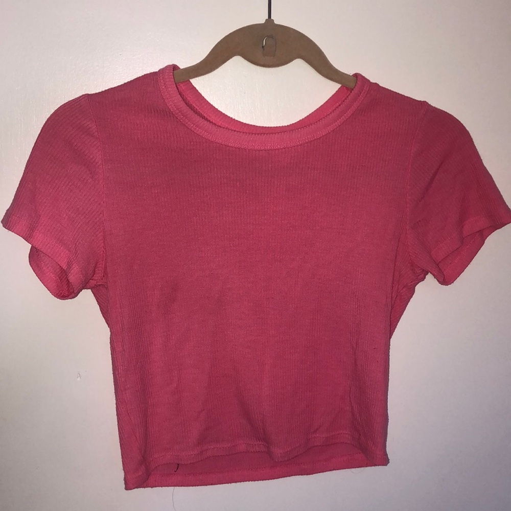 Pink PacSun crop top